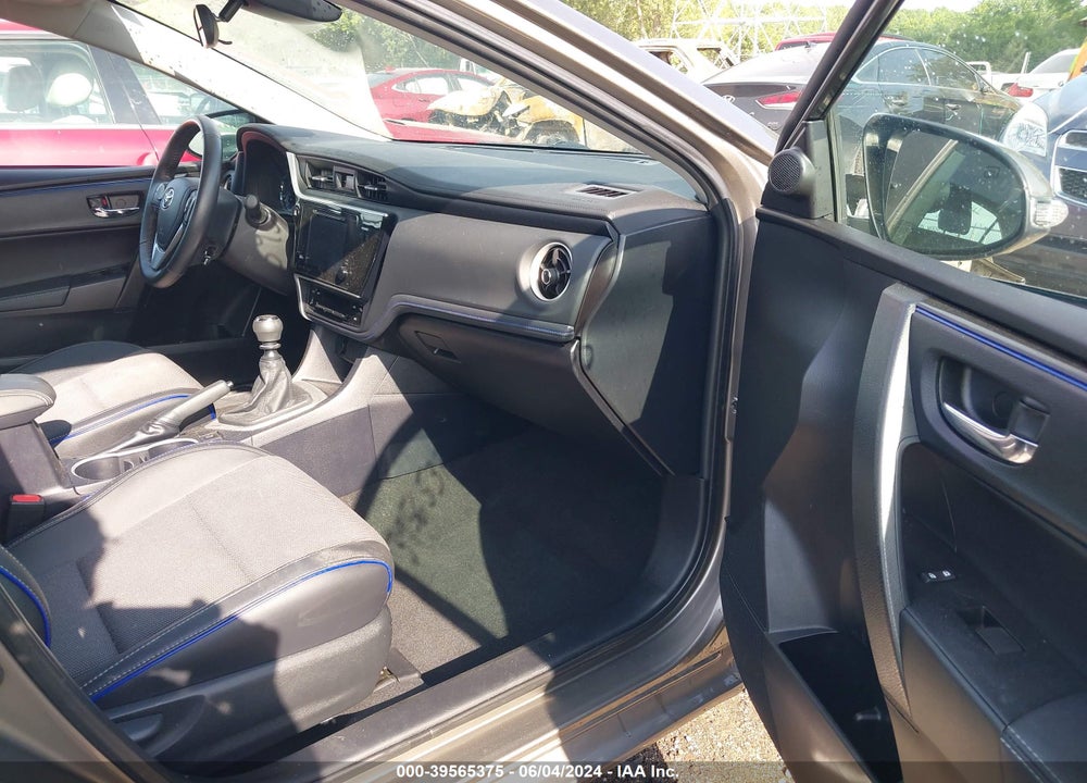 2017 TOYOTA COROLLA SE VIN: 2T1BURHE1HC749912