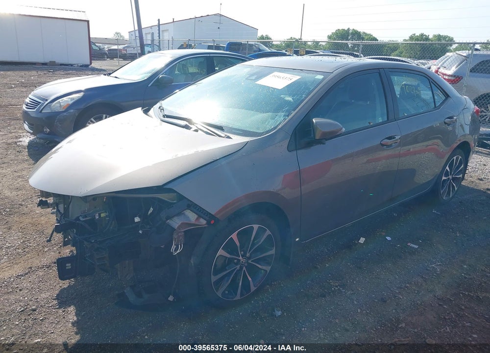 2017 TOYOTA COROLLA SE VIN: 2T1BURHE1HC749912