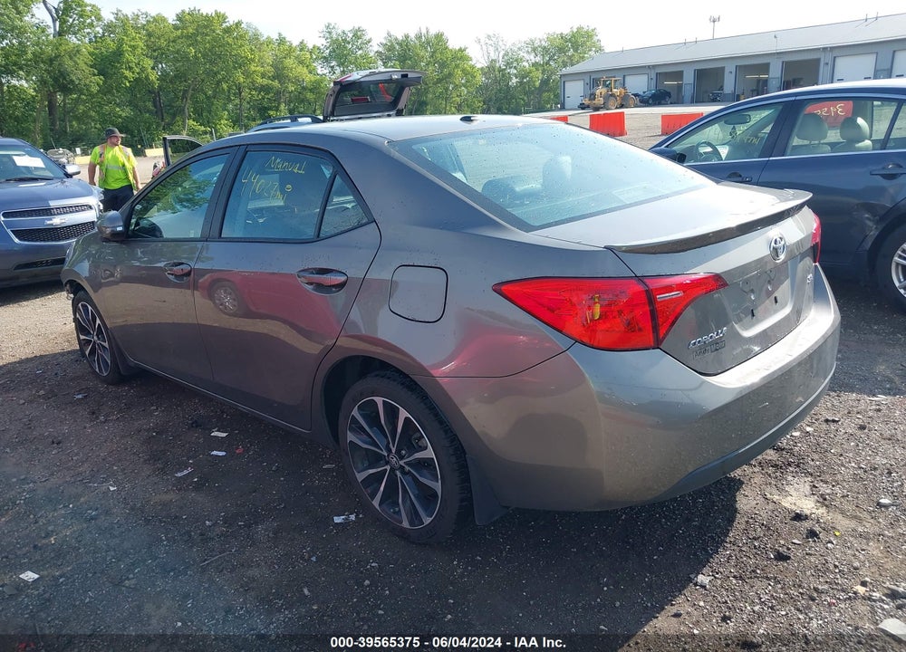 2017 TOYOTA COROLLA SE VIN: 2T1BURHE1HC749912