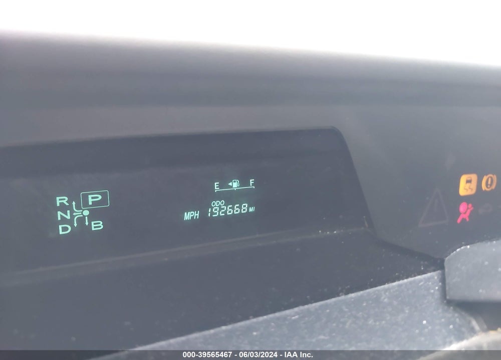 2009 TOYOTA PRIUS VIN: JTDKB20U597825330