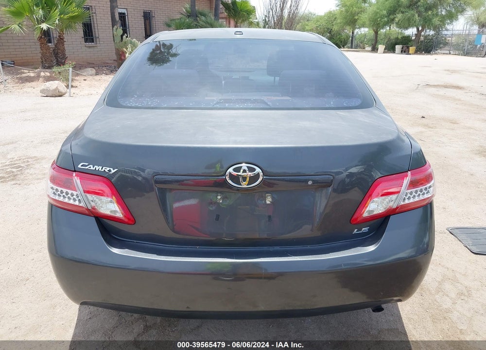 2010 TOYOTA CAMRY LE VIN: 4T1BF3EK4AU008966