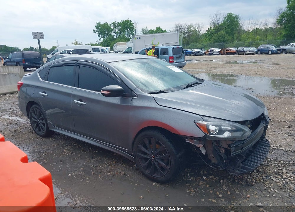 2018 NISSAN SENTRA SR VIN: 3N1AB7AP9JY264119
