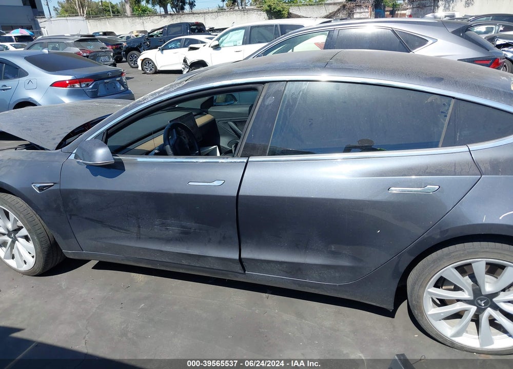 2018 TESLA MODEL 3 LONG RANGE/MID RANGE VIN: 5YJ3E1EA3JF015200