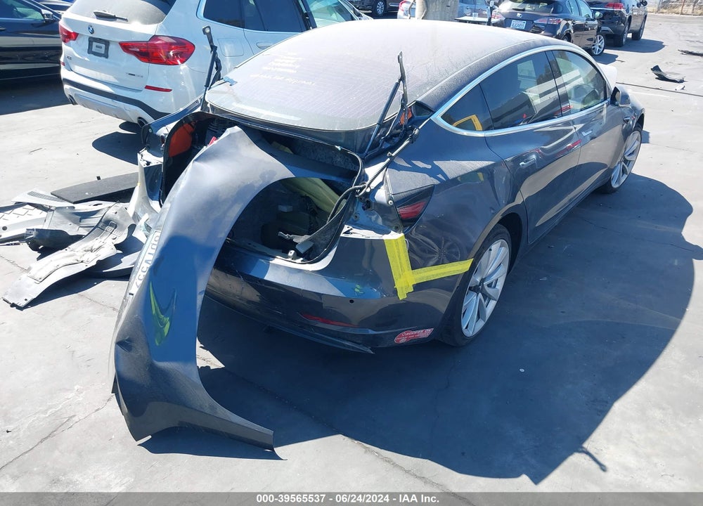 2018 TESLA MODEL 3 LONG RANGE/MID RANGE VIN: 5YJ3E1EA3JF015200