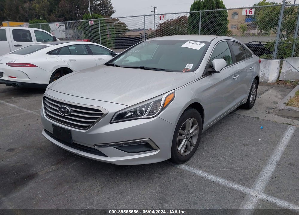 2015 HYUNDAI SONATA SE VIN: 5NPE24AF1FH167022