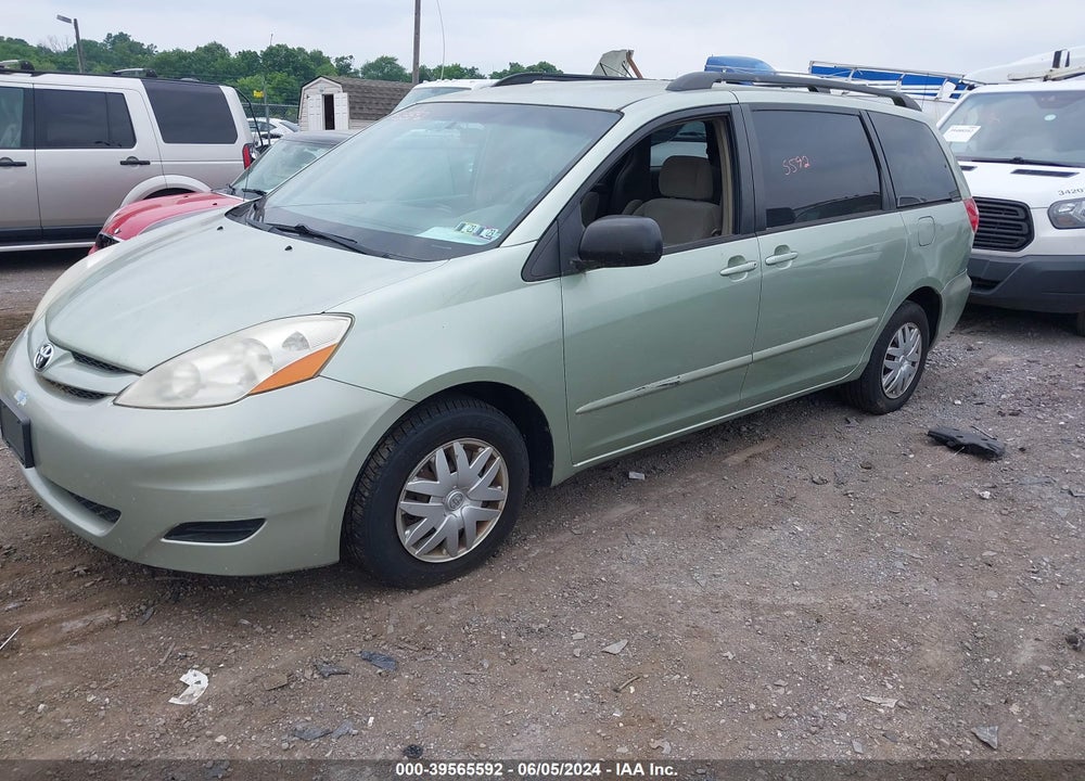 2008 TOYOTA SIENNA LE VIN: 5TDZK23C48S173273