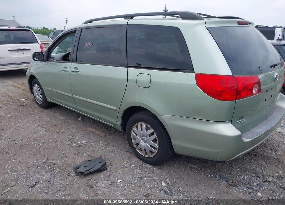 2008 TOYOTA SIENNA LE VIN: 5TDZK23C48S173273