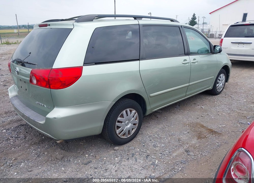 2008 TOYOTA SIENNA LE VIN: 5TDZK23C48S173273