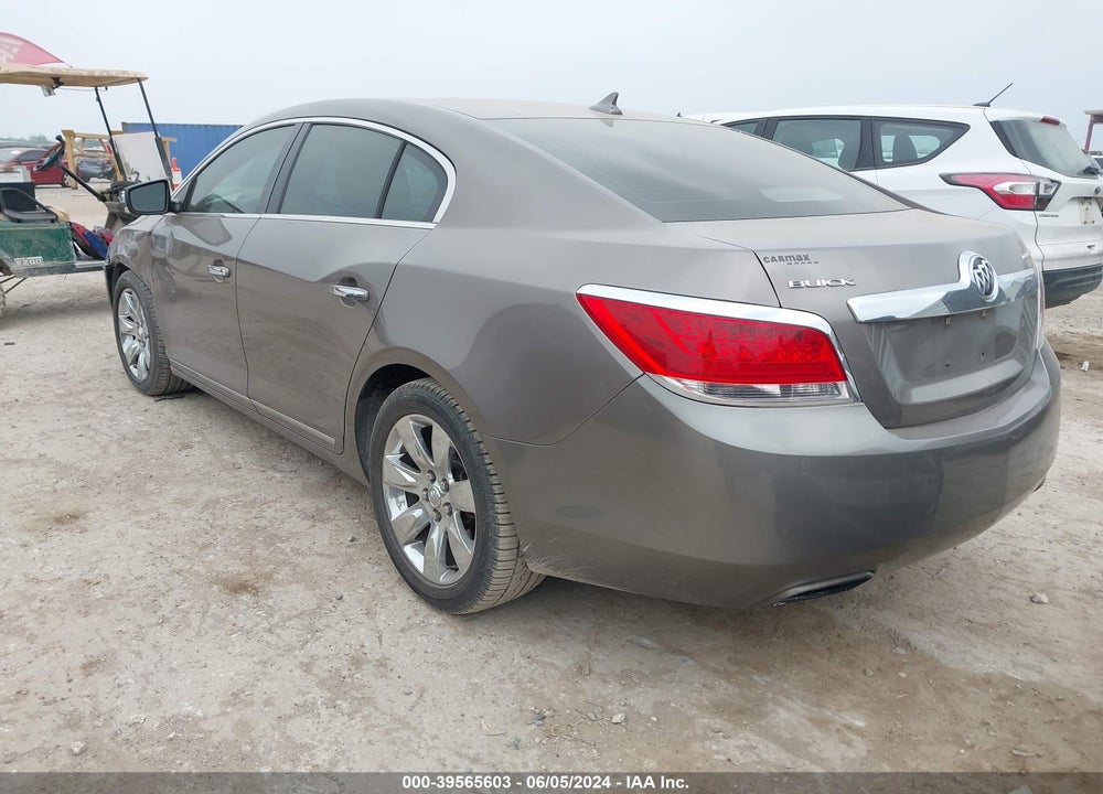 2012 BUICK LACROSSE LEATHER GROUP VIN: 1G4GC5E33CF307147