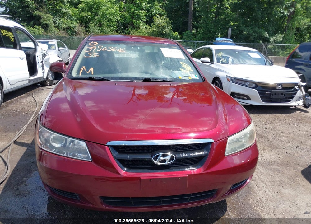 2007 HYUNDAI SONATA GLS VIN: 5NPET46C07H293921