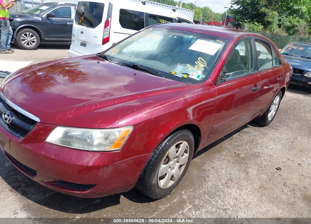 2007 HYUNDAI SONATA GLS VIN: 5NPET46C07H293921