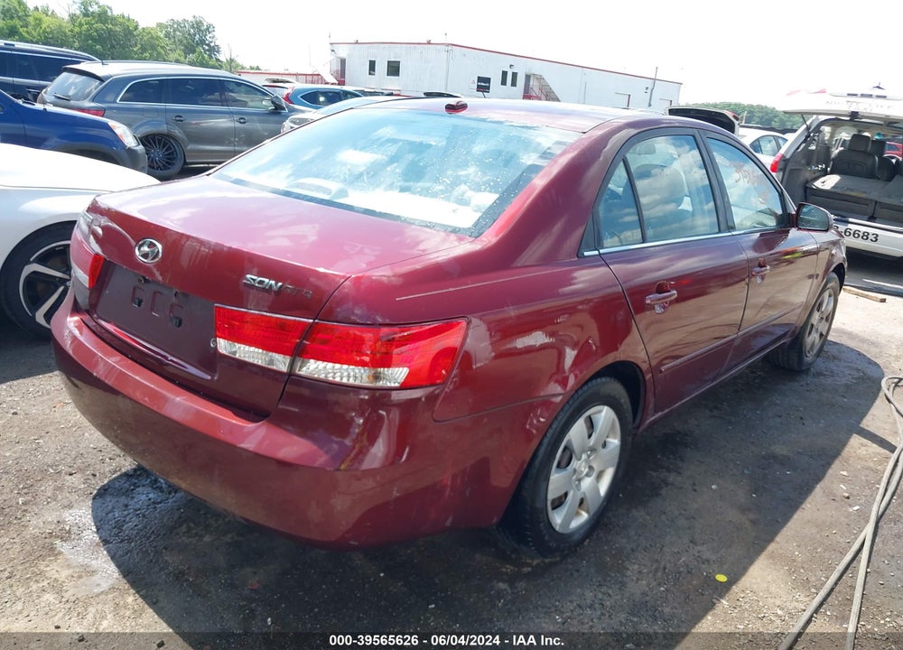 2007 HYUNDAI SONATA GLS VIN: 5NPET46C07H293921