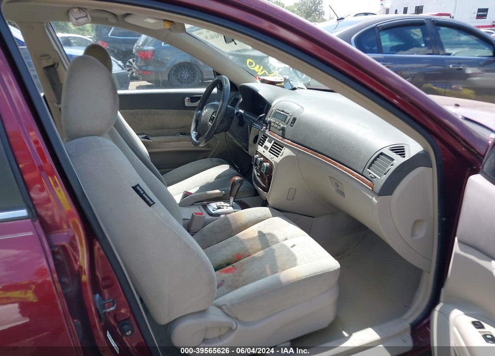 2007 HYUNDAI SONATA GLS VIN: 5NPET46C07H293921