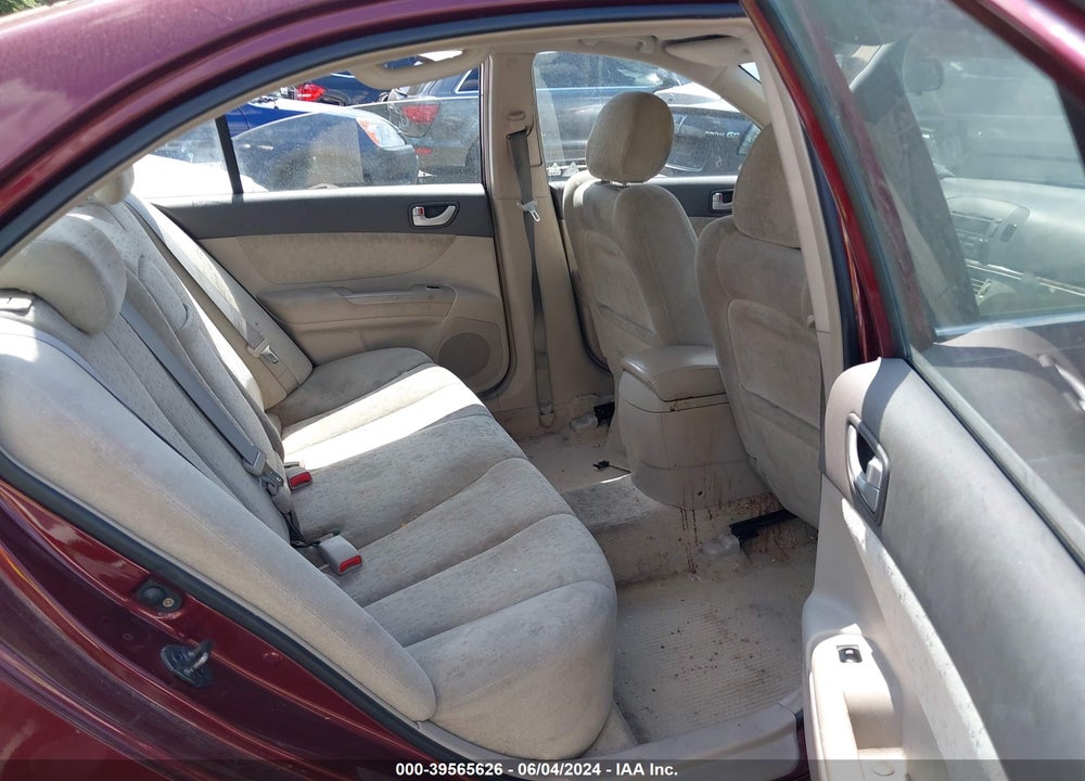 2007 HYUNDAI SONATA GLS VIN: 5NPET46C07H293921