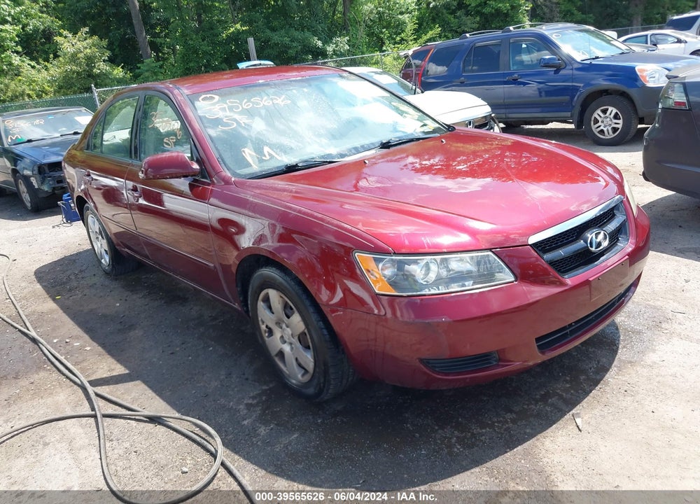 2007 HYUNDAI SONATA GLS VIN: 5NPET46C07H293921