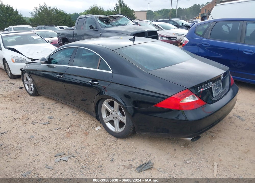 2007 MERCEDES-BENZ CLS 550 VIN: WDDDJ72X47A087865