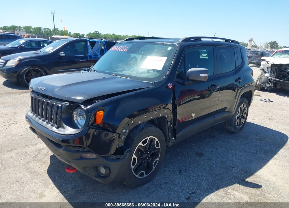 2016 JEEP RENEGADE TRAILHAWK VIN: ZACCJBCT6GPD70272
