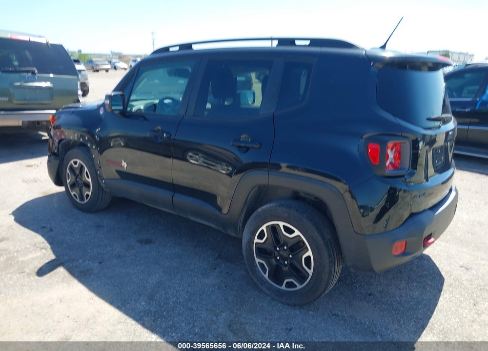 2016 JEEP RENEGADE TRAILHAWK VIN: ZACCJBCT6GPD70272