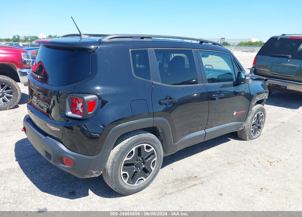 2016 JEEP RENEGADE TRAILHAWK VIN: ZACCJBCT6GPD70272