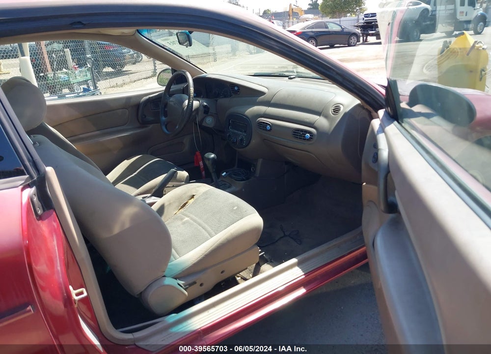 2000 FORD ESCORT ZX2 VIN: 3FAKP1137YR114761