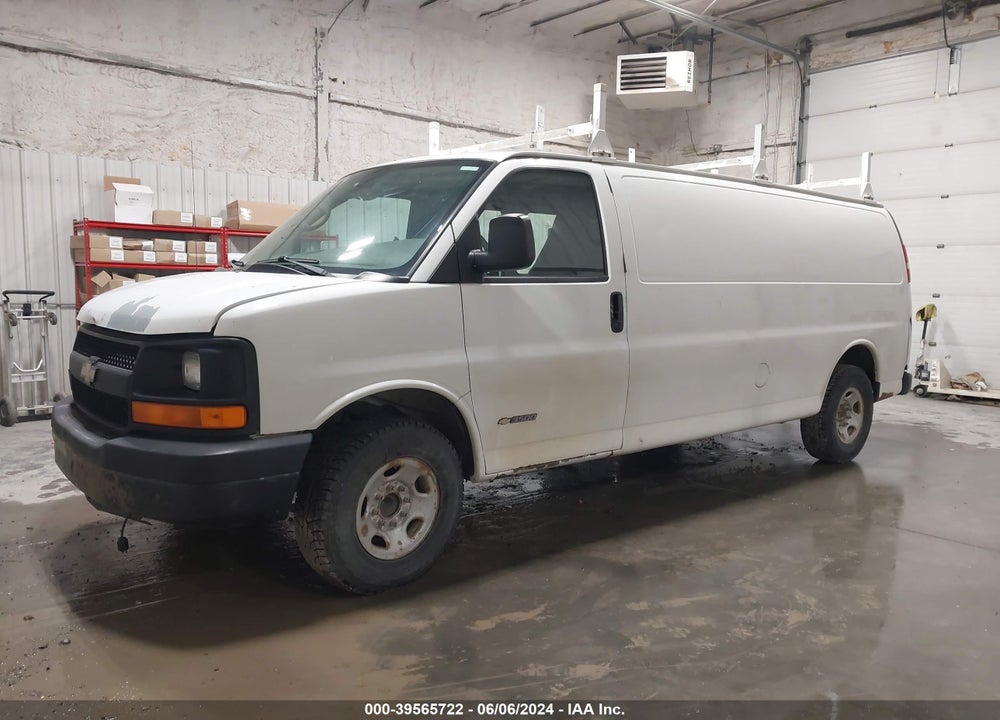 2006 CHEVROLET EXPRESS WORK VAN VIN: 1GCHG39U761207462