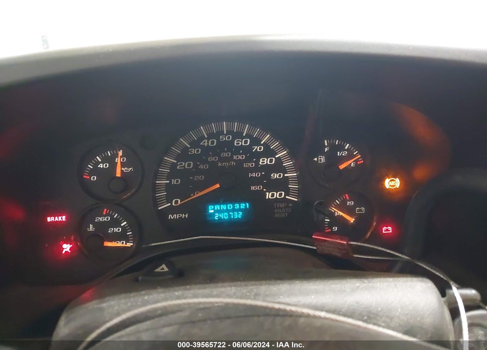 2006 CHEVROLET EXPRESS WORK VAN VIN: 1GCHG39U761207462