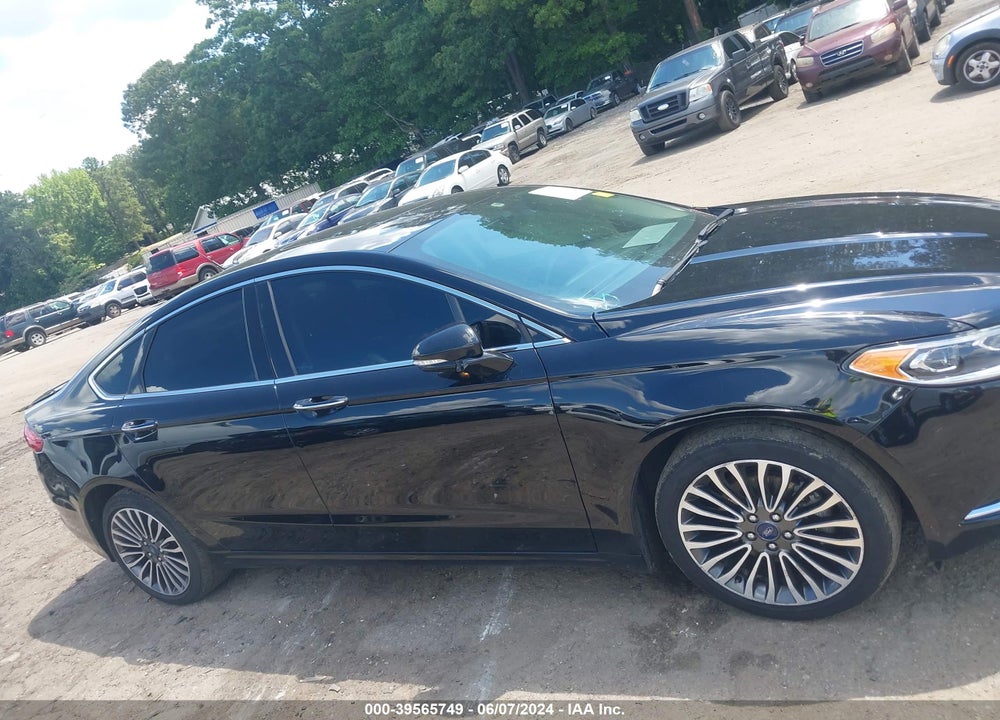 2018 FORD FUSION TITANIUM VIN: 3FA6P0D99JR206407