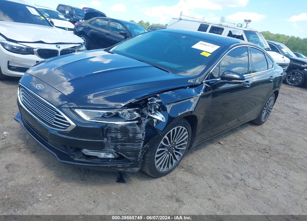 2018 FORD FUSION TITANIUM VIN: 3FA6P0D99JR206407