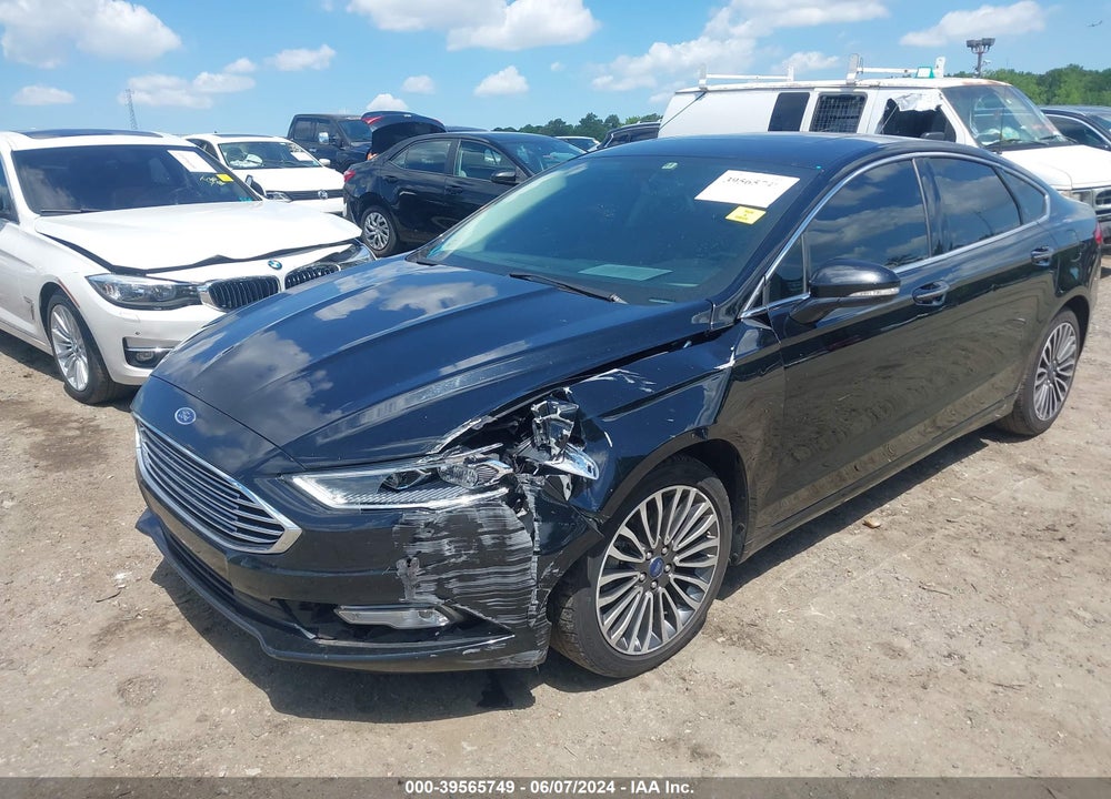 2018 FORD FUSION TITANIUM VIN: 3FA6P0D99JR206407