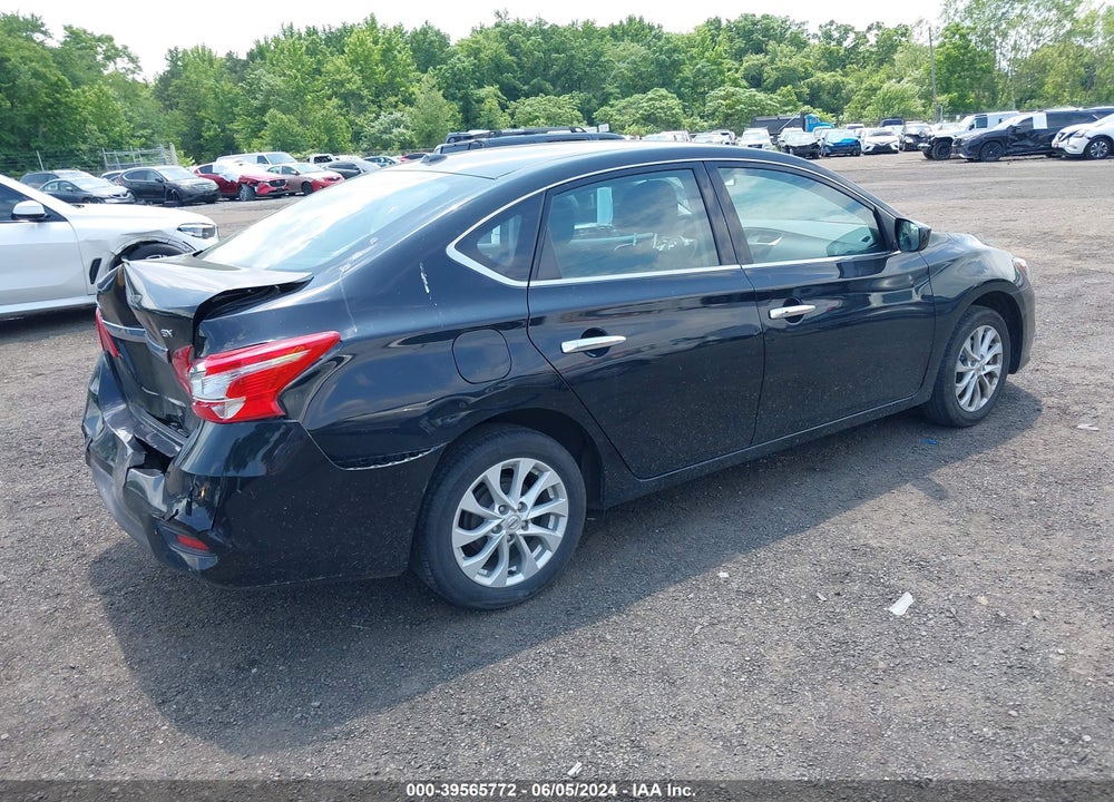 2019 NISSAN SENTRA SV VIN: 3N1AB7AP3KY395564