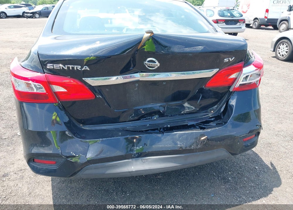 2019 NISSAN SENTRA SV VIN: 3N1AB7AP3KY395564