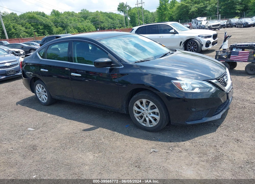 2019 NISSAN SENTRA SV VIN: 3N1AB7AP3KY395564