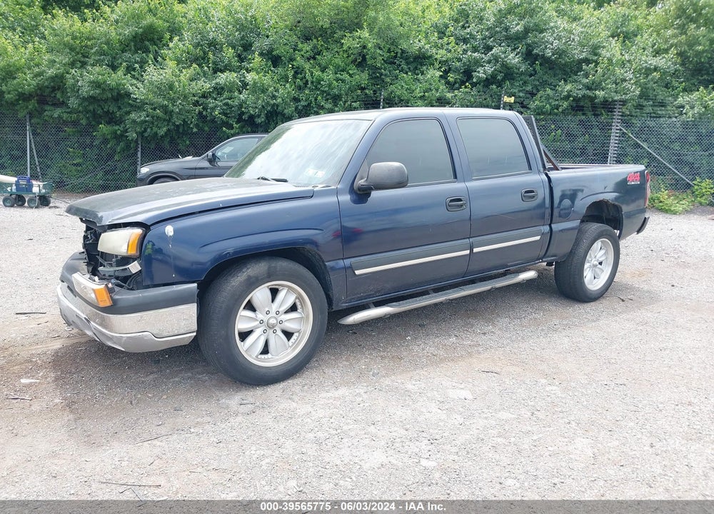 2005 CHEVROLET SILVERADO 1500 LS VIN: 2GCEK13T551117872