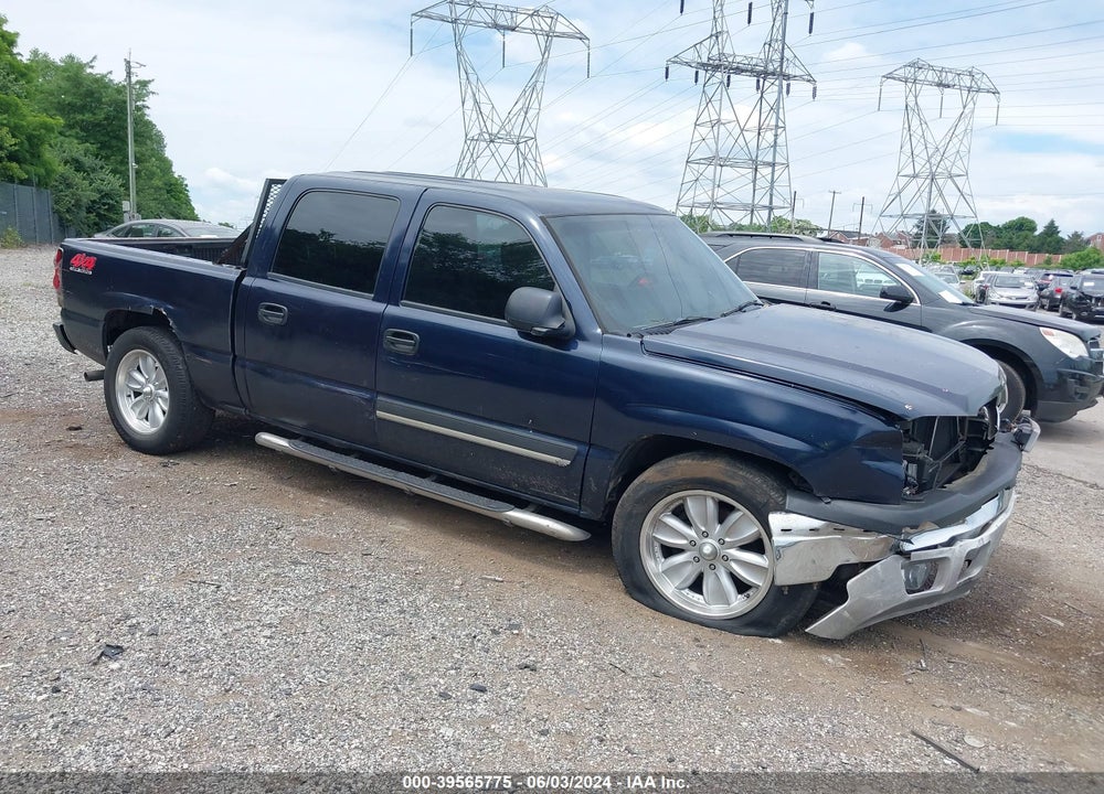2005 CHEVROLET SILVERADO 1500 LS VIN: 2GCEK13T551117872