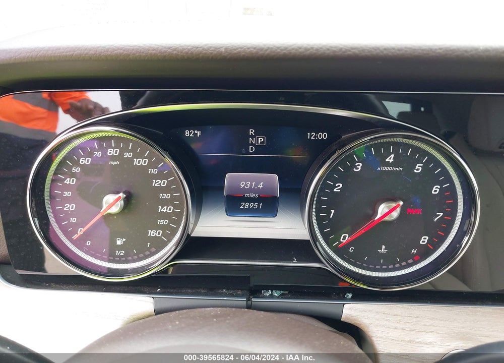 2019 MERCEDES-BENZ E 450 VIN: WDD1K6HB4KF071618