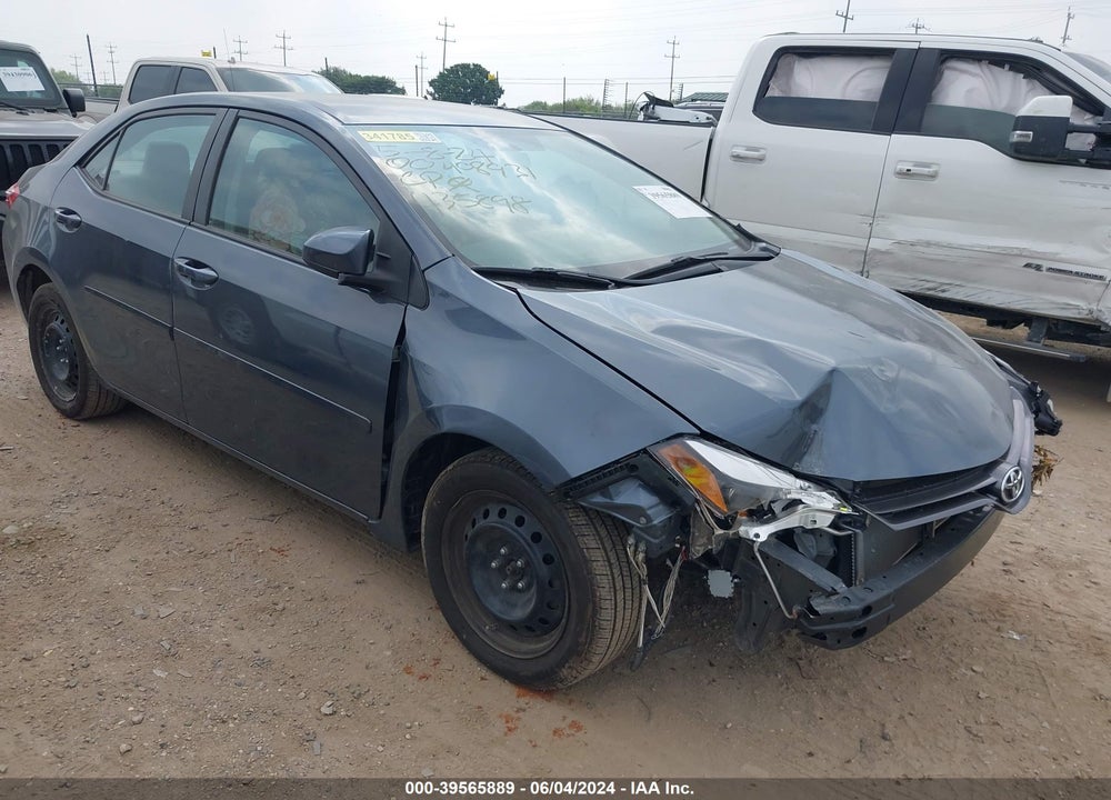 2016 TOYOTA COROLLA LE VIN: 5YFBURHEXGP435898