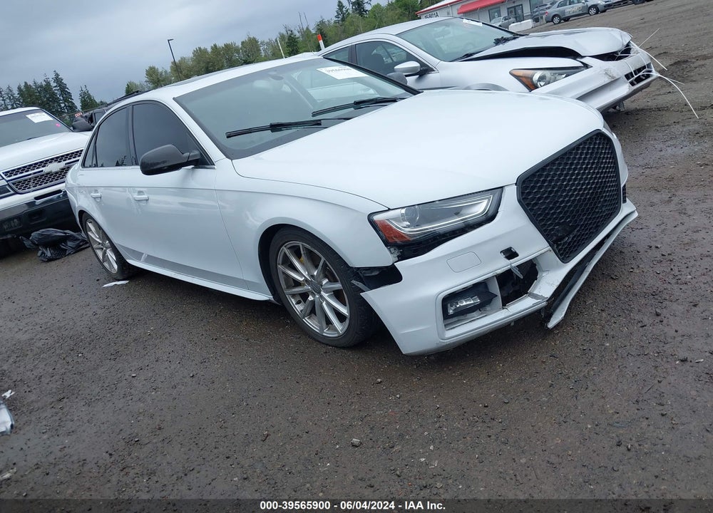 2014 AUDI A4 2.0T PREMIUM VIN: WAUFFAFL7EN025534