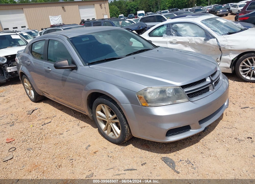 2014 DODGE AVENGER SE VIN: 1C3CDZAB1EN223832