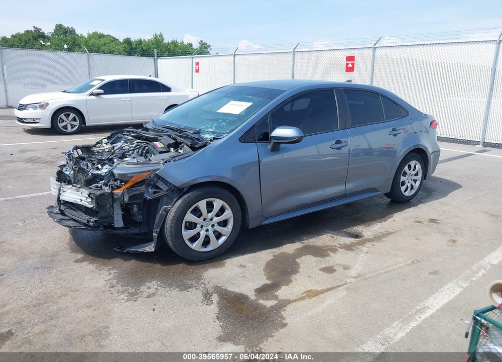 2020 TOYOTA COROLLA LE VIN: 5YFEPRAE0LP107088