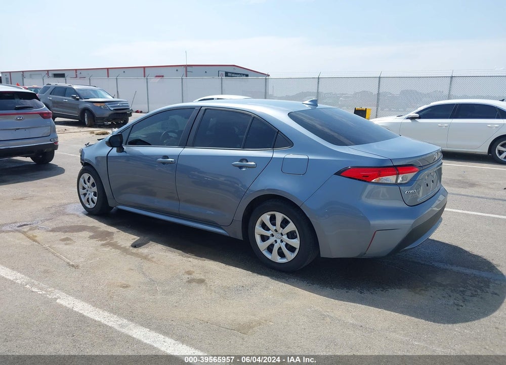 2020 TOYOTA COROLLA LE VIN: 5YFEPRAE0LP107088
