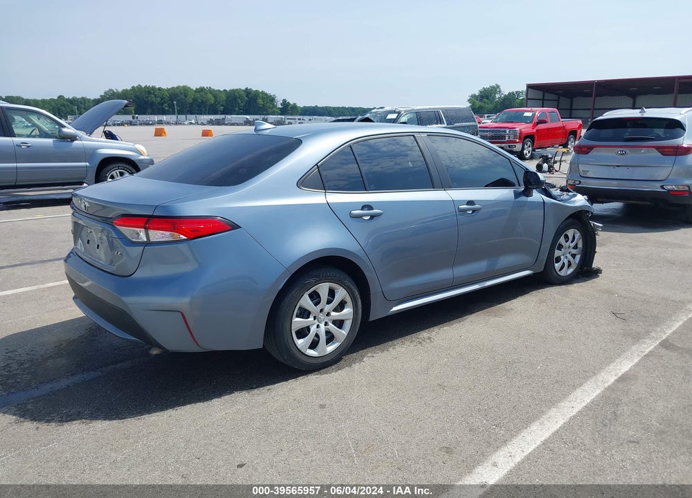 2020 TOYOTA COROLLA LE VIN: 5YFEPRAE0LP107088