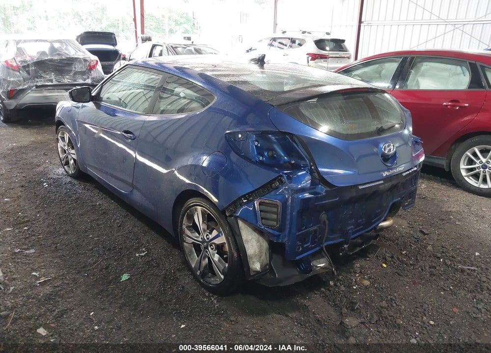2017 HYUNDAI VELOSTER VALUE EDITION VIN: KMHTC6ADXHU319866