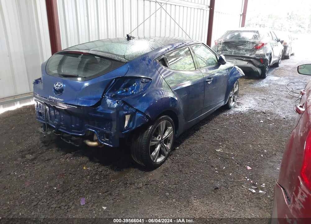 2017 HYUNDAI VELOSTER VALUE EDITION VIN: KMHTC6ADXHU319866