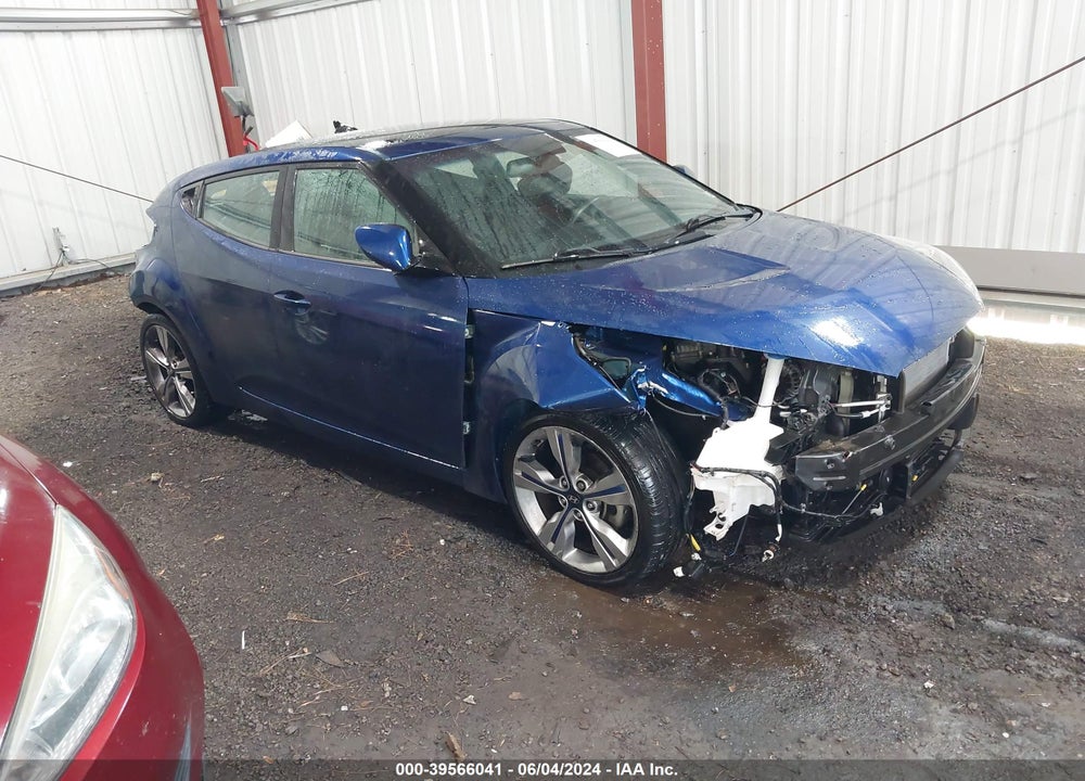 2017 HYUNDAI VELOSTER VALUE EDITION VIN: KMHTC6ADXHU319866