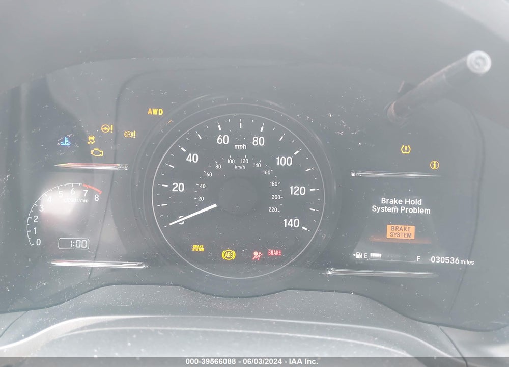 2020 HONDA HR-V AWD EX VIN: 3CZRU6H51LM706453