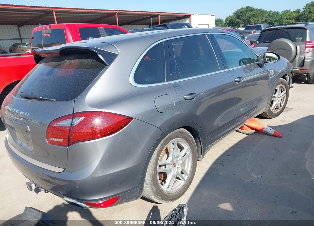2012 PORSCHE CAYENNE HYBRID S VIN: WP1AE2A2XCLA93788