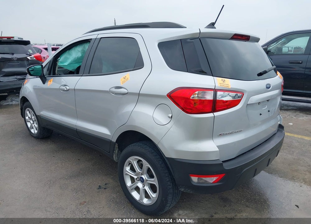 2021 FORD ECOSPORT SE VIN: MAJ6S3GL6MC395835