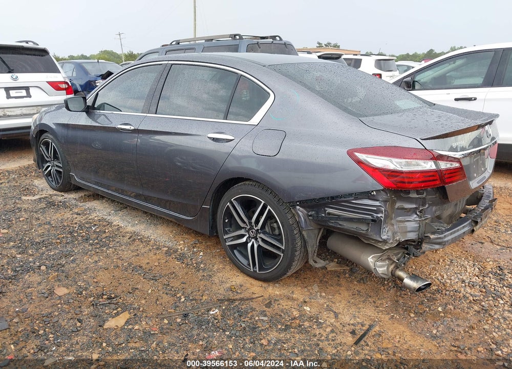 2017 HONDA ACCORD SPORT SE VIN: 1HGCR2F19HA242839