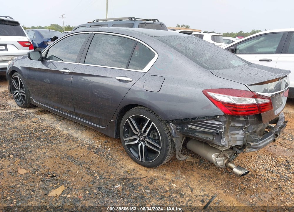 2017 HONDA ACCORD SPORT SE VIN: 1HGCR2F19HA242839