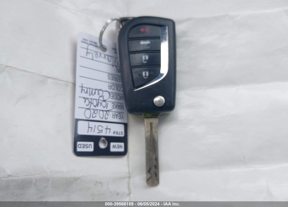 2020 TOYOTA CAMRY VIN: 4T1C11AK2LU306318